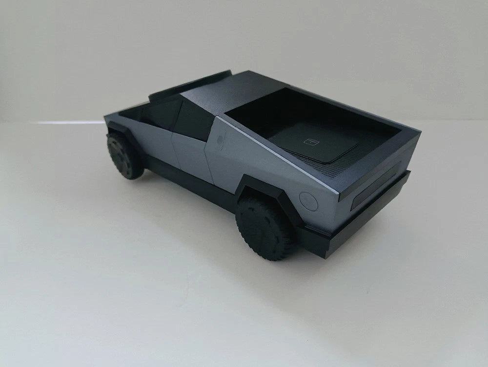 Cybertruck 3in1 Wireless Charging dock - Office or bedroom (Adult or kids) -BRONZE, SILVER OR GREY