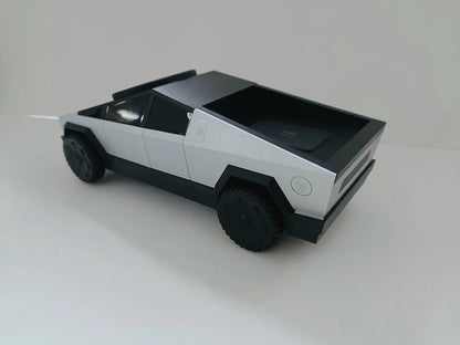 Cybertruck 3in1 Wireless Charging dock - Office or bedroom (Adult or kids) -BRONZE, SILVER OR GREY